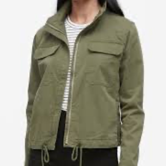 NEW‎ Banana Republic Utility Flight Jacket Size XS - Picture 2 of 13